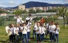 Alumnos de Luis Amigó emulan a La Pamplonesa por un día