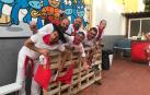 Un grupo de personas del municipio de La Orotava, al norte de Tenerife, tuvo la oportunidad de celebrar sus propios Sanfermines por todo lo alto