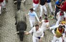 Fotos exclusivas del tercer encierro de San Fermín 2019 de los fotógrafos de Diario de Navarra.