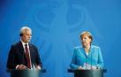 Merkel vuelve a sufrir temblores en un acto oficial