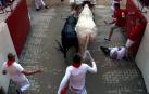 Por segunda vez en estos Sanfermines, un mozo quedó tendido inconsciente en el callejón