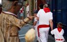 Fotos del recorrido de los gigantes y cabezudos de Pamplona del día 10 de julio de San Fermín 2019