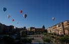 Sancionados los responsables de 4 globos aerostáticos en San Fermín
