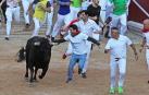 Tres sancionados con 1.000 euros por agarrar a los toros durante el encierro