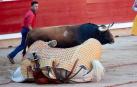 Fotos de la corrida con toros de la ganadería Victoriano del Río para los diestros El Juli, Antonio Ferrera y Pablo Aguado.