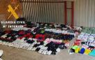 Ropa y cazado falsificado confiscado en los Sanfermines 2018