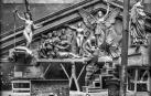 La Casa del Almirante de Tudela acoge una exposición del Instituto del Patrimonio Cultural de España en la que, a través de 90 imágenes, se puede bucear en los estudios de artistas de los siglos XIX y XX con todo detalle