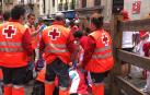 Parte de heridos del octavo encierro: Miura cierra las carreras con tres corneados