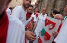 Nueve heridos por asta y carreras veloces en los encierros de San Fermín 2019
