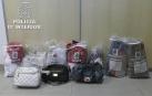 Detenido en Pamplona con un millar de prendas y efectos falsificados en una furgoneta