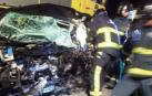 Un 'kamikaze' muere en un accidente múltiple con seis heridos en Gijón