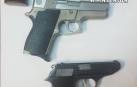 Aparecen cinco pistolas inutilizadas tras las riadas de Tafalla