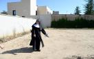 Las Hermanitas de los Ancianos Desamparados, en el Hogar Geriátrico San Francisco Javier de Tafalla, han limpiado de barro la planta baja, en una faena con más de 400 voluntarios