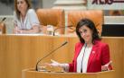 La candidata del PSOE a presidir La Rioja llama “independentista” a UPN.