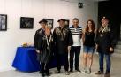 Los premiados con miembros de la Orden del Cuto Divino.