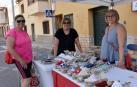 Con un variado programa que incluyó, además del mercado de tomate y productos artesanos, actos como degustaciones, talleres, visitas al castillo o pasacalles con gigantes, los vecinos de Cortes festejaron la primera edición de la 'Jornada del tomate rosa'.