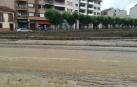 Fotos de las inundaciones en Olite y Tafalla