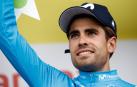 Landa celebra el Premio a la Competitividad en la etapa de Foix Prats d'Albis.