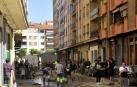 La calle Martínez Espronceda, una de las más afectadas