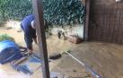 Imágenes de las inundaciones en Olite.