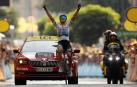 El italiano Trentin gana en puertas de los Alpes y Alaphilippe sigue líder