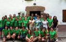 24 jóvenes, en el campo de voluntariado del Parque Natural Señorío de Bertiz