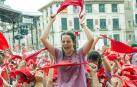 Este miércoles 24 de julio comenzaron las fiestas de Santa Ana en Tudela con el tradicional lanzamiento del cohete.