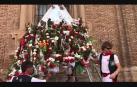 Ofrenda floral a Santa Ana en fiestas de Tudela 2019