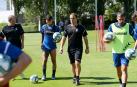 Normalidad en el regreso de Osasuna a los entrenamientos tras el amistoso de Amorebieta