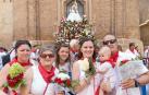 Todas las fotos de la ofrenda floral a Santa Ana durante las fiestas de Tudela 2019