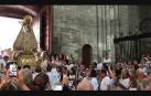 Entrada de Santa Ana en la seo tudelana durante las fiestas 2019