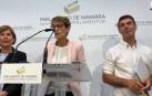 María Chivite anuncia el acuerdo de gobierno en Navarra