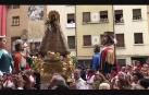 Jota a Santa Ana en Tudela antes de entrar en la catedral