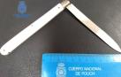Detenido en Pamplona por amenazar a una mujer en la calle con un cuchillo