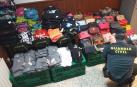 Incautados en Puente la Reina más de 800 prendas de ropa y bolsos falsificados
