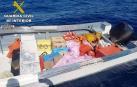 Intervenidas más de tres toneladas de hachís tras una persecución en alta mar.