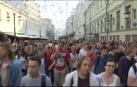 Mas de 1.300 detenidos tras una gran protesta en Moscú