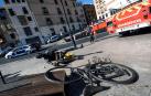 Aparece destrozada la escultura de bronce homenaje a Bahamontes, en Toledo