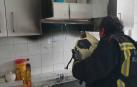 Herido por inhalación de humo en un incendio en el barrio de San Juan