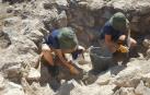 Veintitrés voluntarios trabajan para recuperar el Castillo Mayor de Estella