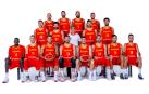Los dieciséis jugadores convocados para jugar con España son (arriba, de izda. a dcha.) Quino Colom, Pau Ribas, Ricky Rubio y Jaime Fernández, (centro, de izda. a dcha.) Xabi Rabaseda, Sergio Llull, el seleccionador Sergio Scariolo, Rudy Fernández y Javier Beirán (abajo, de izda. a dcha.) Ilimane Diop, Víctor Claver, Willy Hernangómez, Marc Gasol, Juancho Hernangómez, Pablo Aguilar, Pierre Oriola y Joan Sastre.
