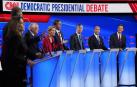 Sanders y Warren, los vencedores de un debate que deja tocado a O'Rourke