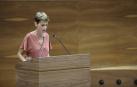 Chivite, durante su discurso de investidura.