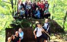 Grupo de voluntariado del campo Internacional de Erratzu.