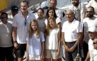 Los Reyes y sus hijas asisten a la 38ª Copa del Rey Mapfre en Palma de Mallorca