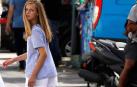 El Rey Felipe VI y la Reina Letizia acompañados de sus dos hijas, la Princesa de Asturias y la Infanta Sofía, han asistido este jueves al Club Náutico de Palma (RCNP) en la primera jornada de la 38ª Copa del Rey Mapfre.