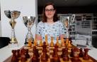 Una joven de Ribaforada, subcampeona de España de ajedrez sub 14