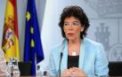 Celaá destaca que Bildu "ya no va a estar en el Gobierno navarro"