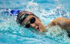 Mireia Belmonte compite en los 1500 m durante el Campeonato Mundial FINA de Gwangju