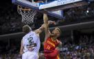 Más de 10.000 aficionados se citaron en el pabellón pamplonés para ver la victoria por 78-70 de la selección española en el arranque de la gira de preparación del Mundial de China 2019.